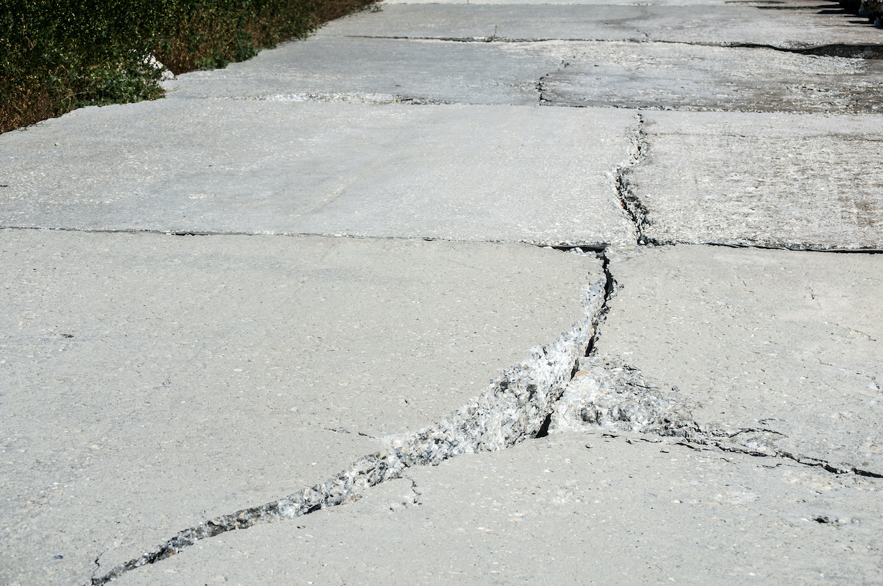 Sidewalk Cracking